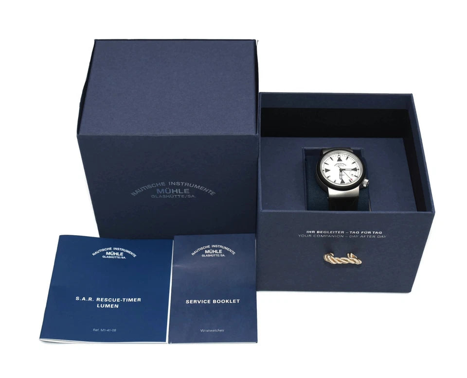 Muhle Glashutte Rescue Timer Stainless Steel Watch M1-41-08-KB