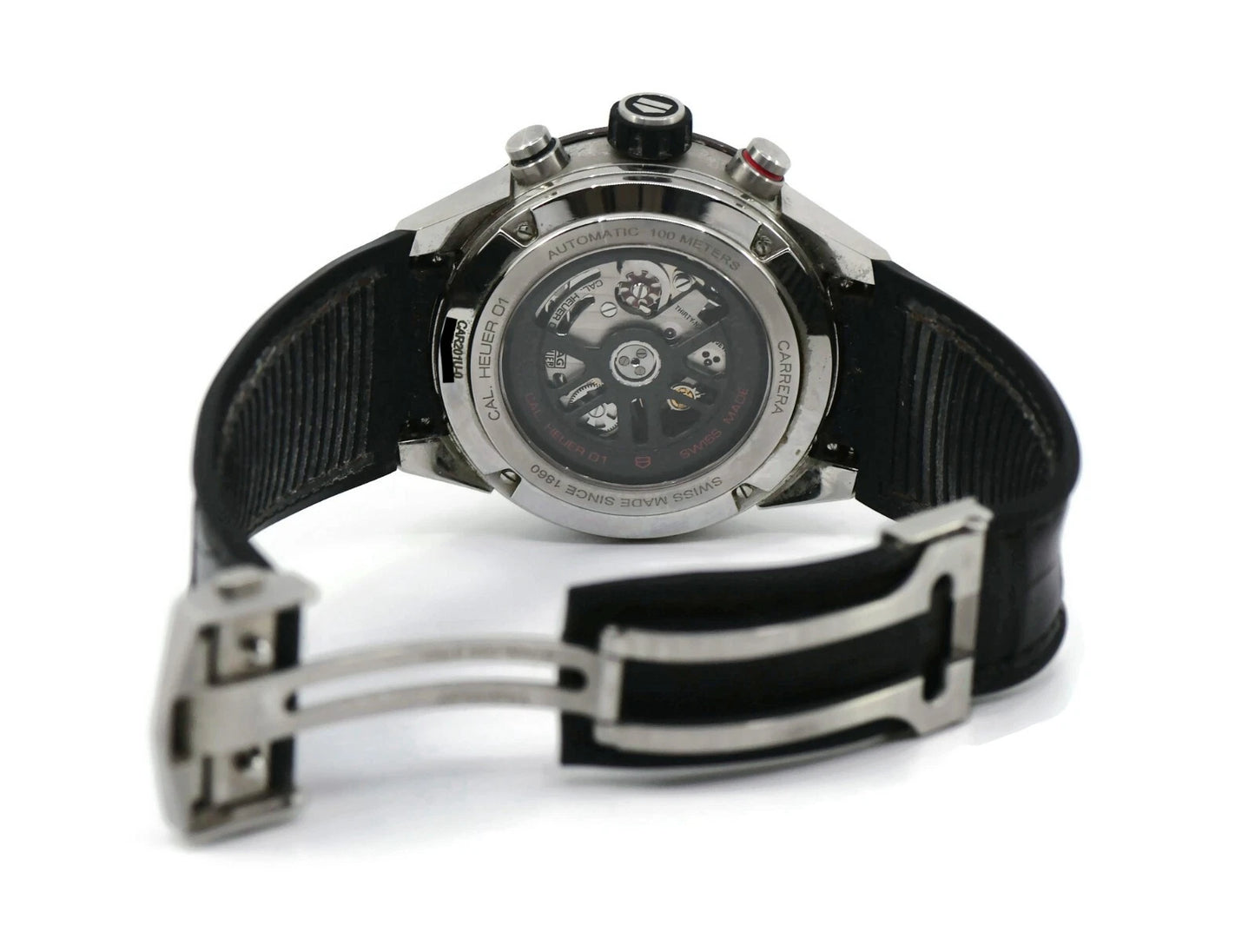 Tag Heuer Carrera 01 Chronograph Stainless Steel Watch CAR201U