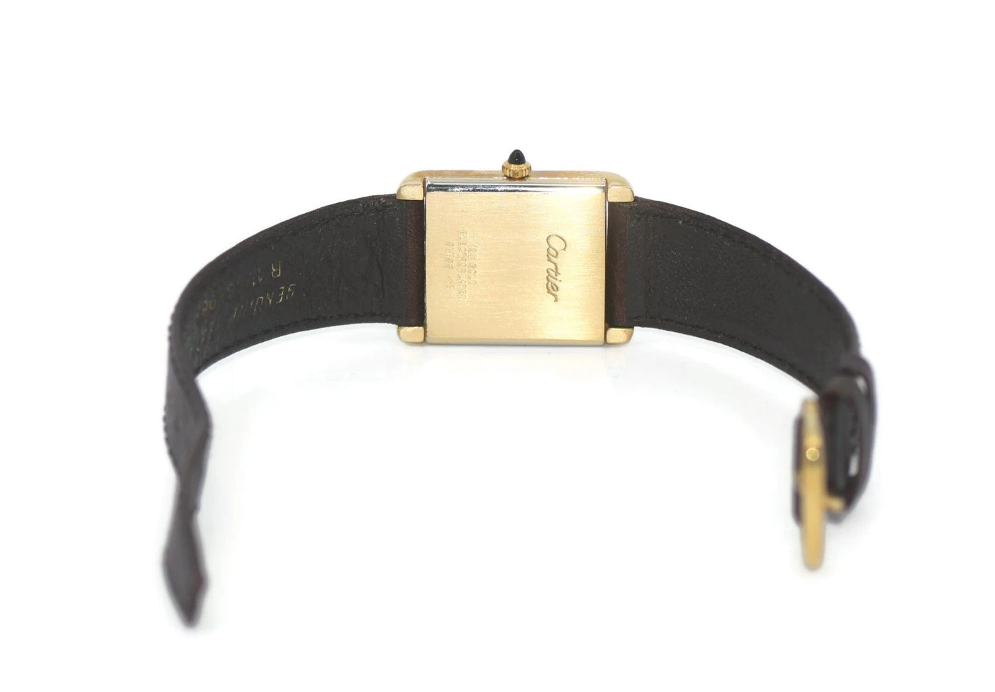 Cartier Tank 18K Gold Plated Watch