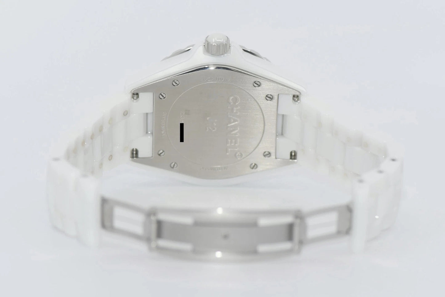 Chanel J12 Diamond White Ceramic Watch H2013