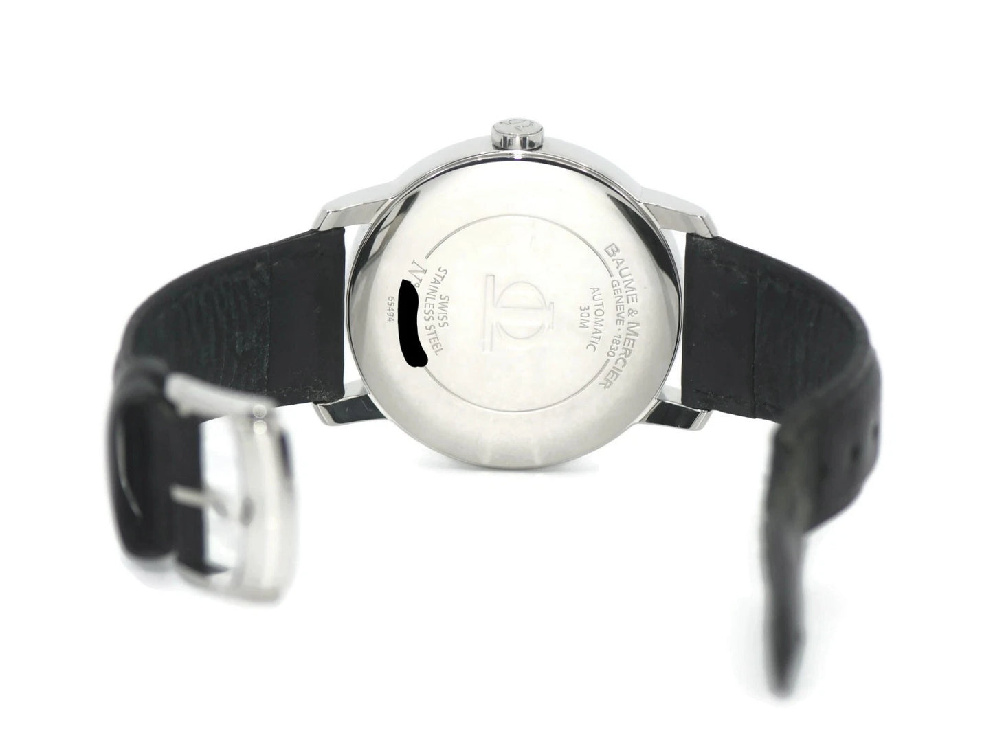 Baume & Mercier Classima Executive GMT Stainless Steel Watch 65494