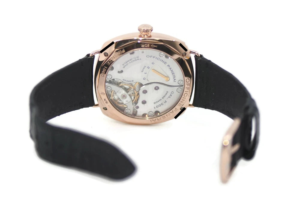 Panerai Radiomir 3 Day GMT 18K Rose Gold Watch PAM00421