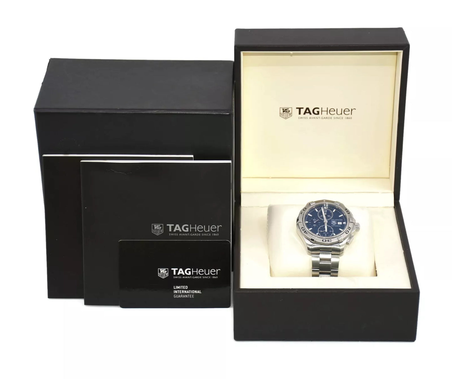 Tag Heuer Aquaracer Chronograph Stainless Steel Watch CAP2112