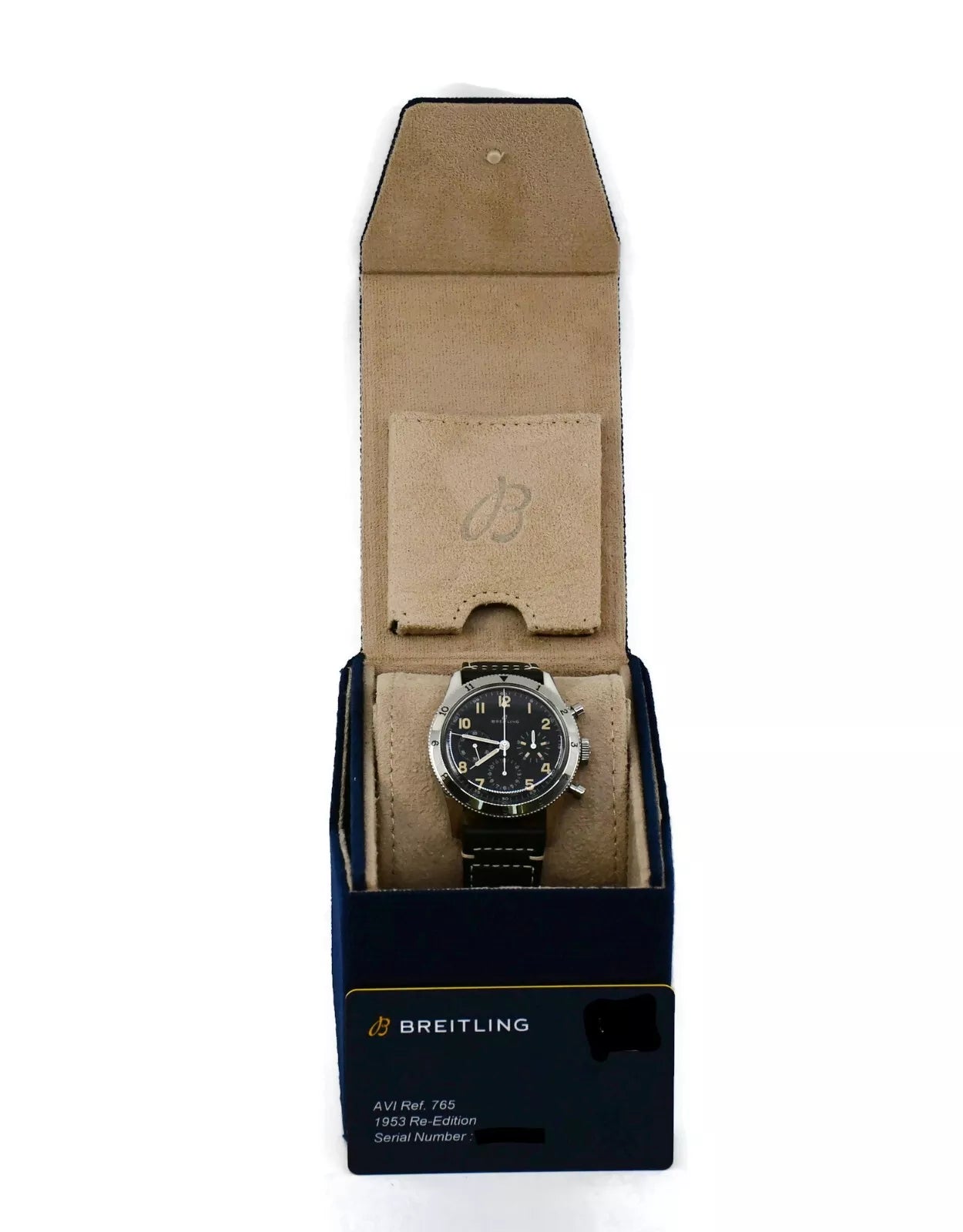 Breitling Aviator 8 Chronograph Stainless Steel Watch AB0920