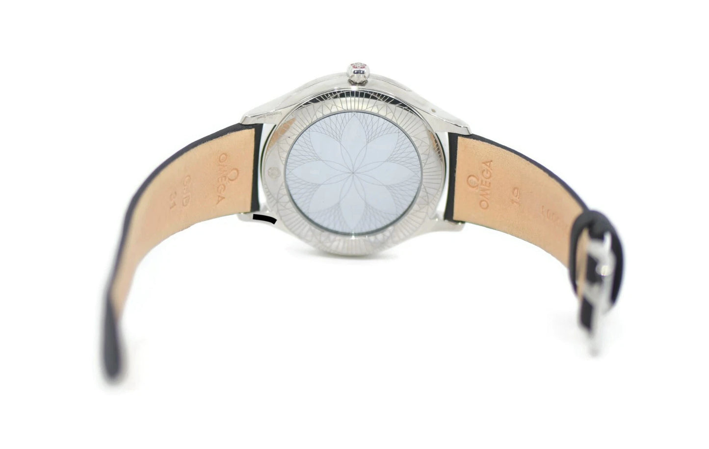 Omega De Ville Tresor Diamond Stainless Steel Watch 428.17.39.60.01.001