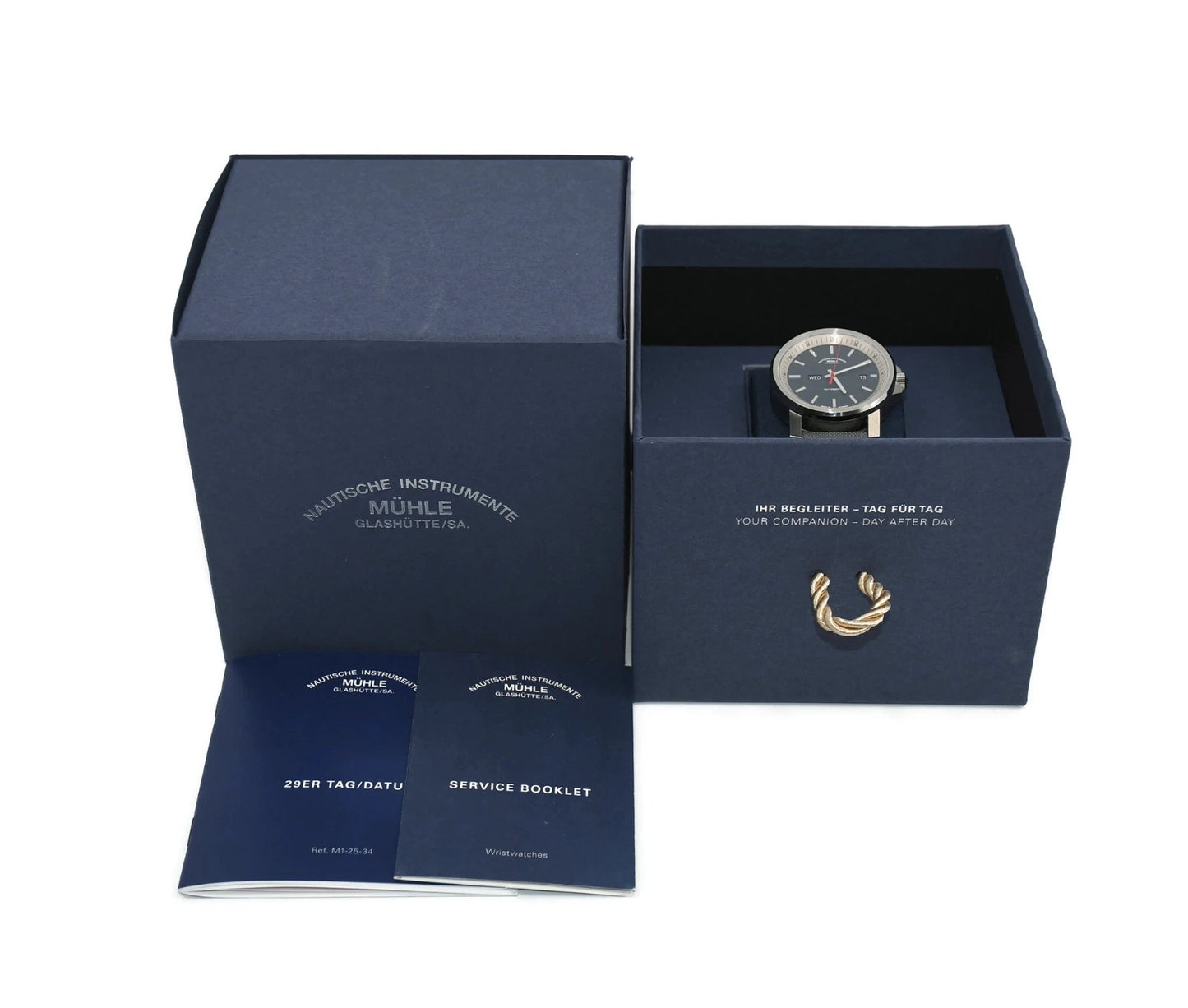 Muhle Glashitte 29er Stainless Steel Watch M1-25-34-CB