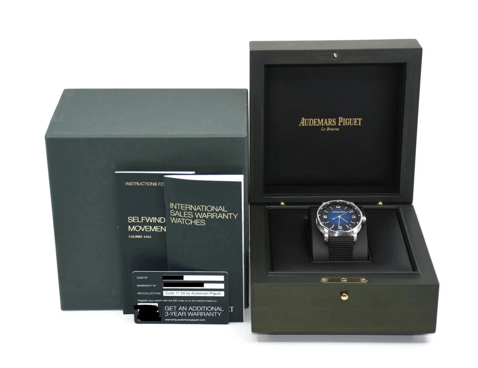 Audemars Piguet Code 11:59 18K White Gold Watch 15210BC