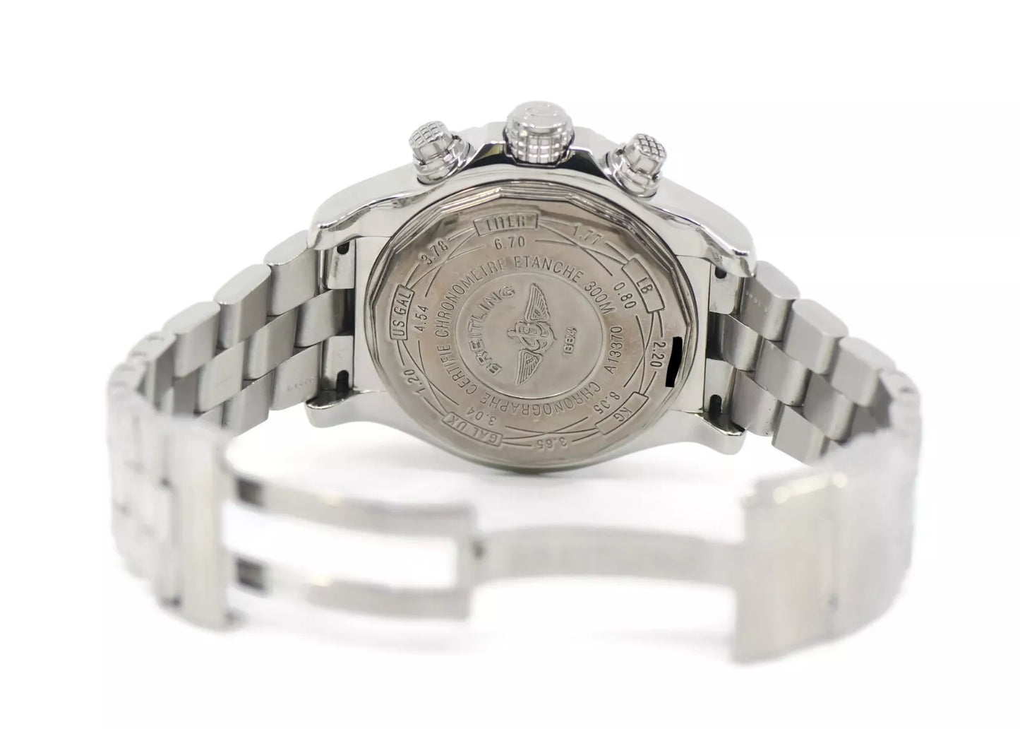 Breitling Super Avenger Chronograph Stainless Steel Watch A13370