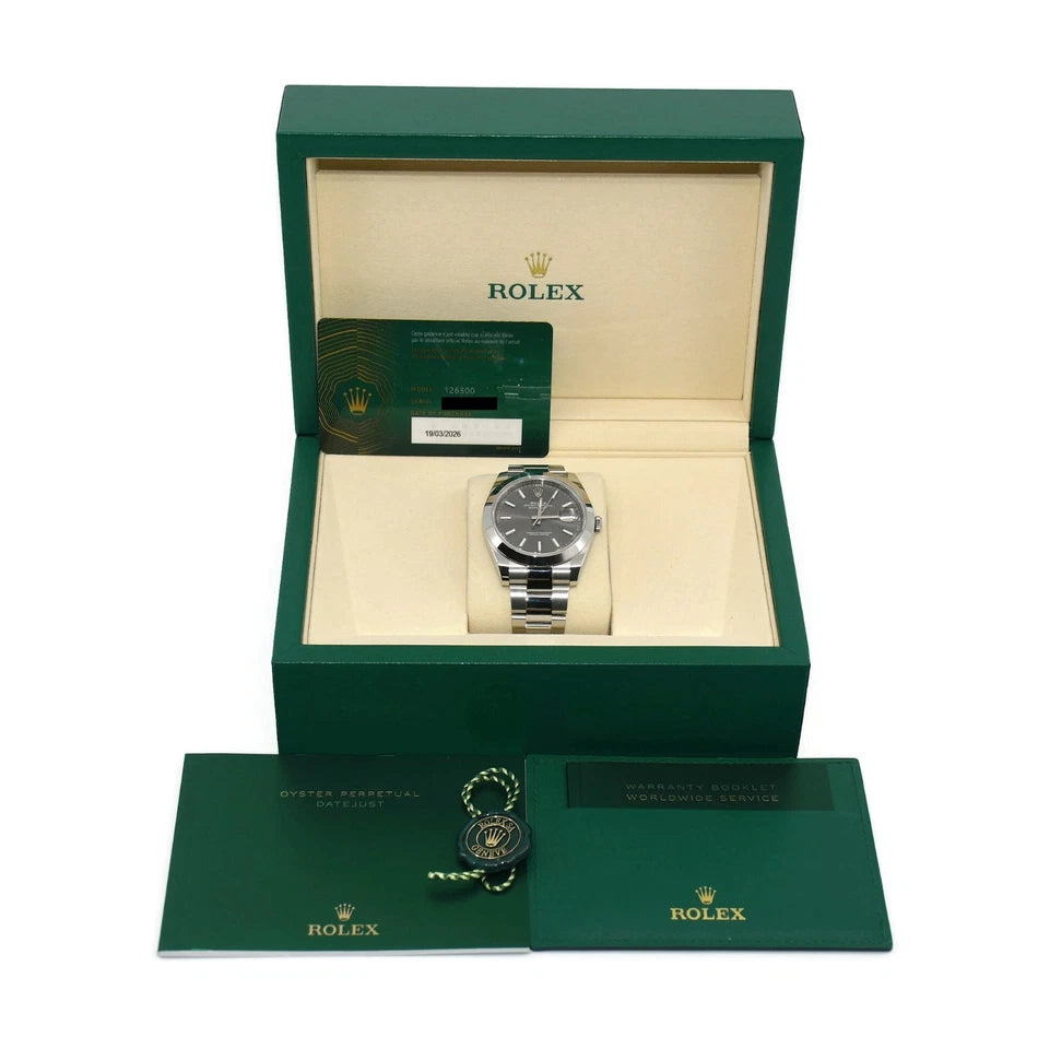 Rolex Datejust Stainless Steel Watch 126300