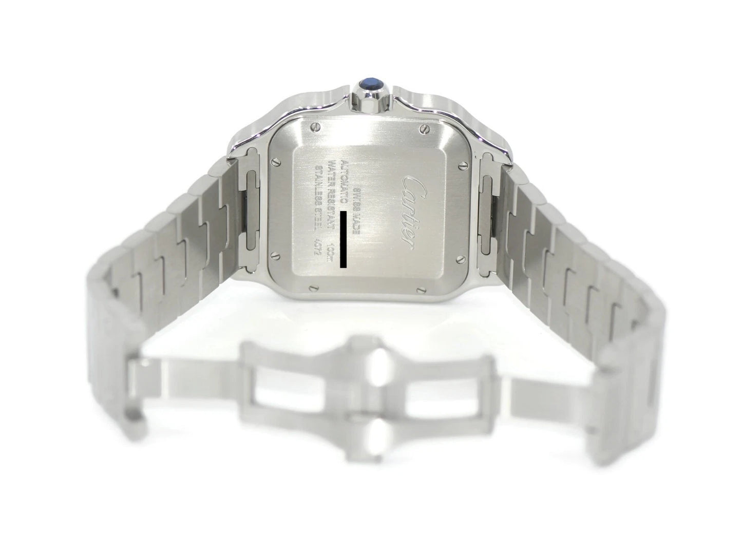 Cartier Santos Large Stainless Steel Watch WSSA0071