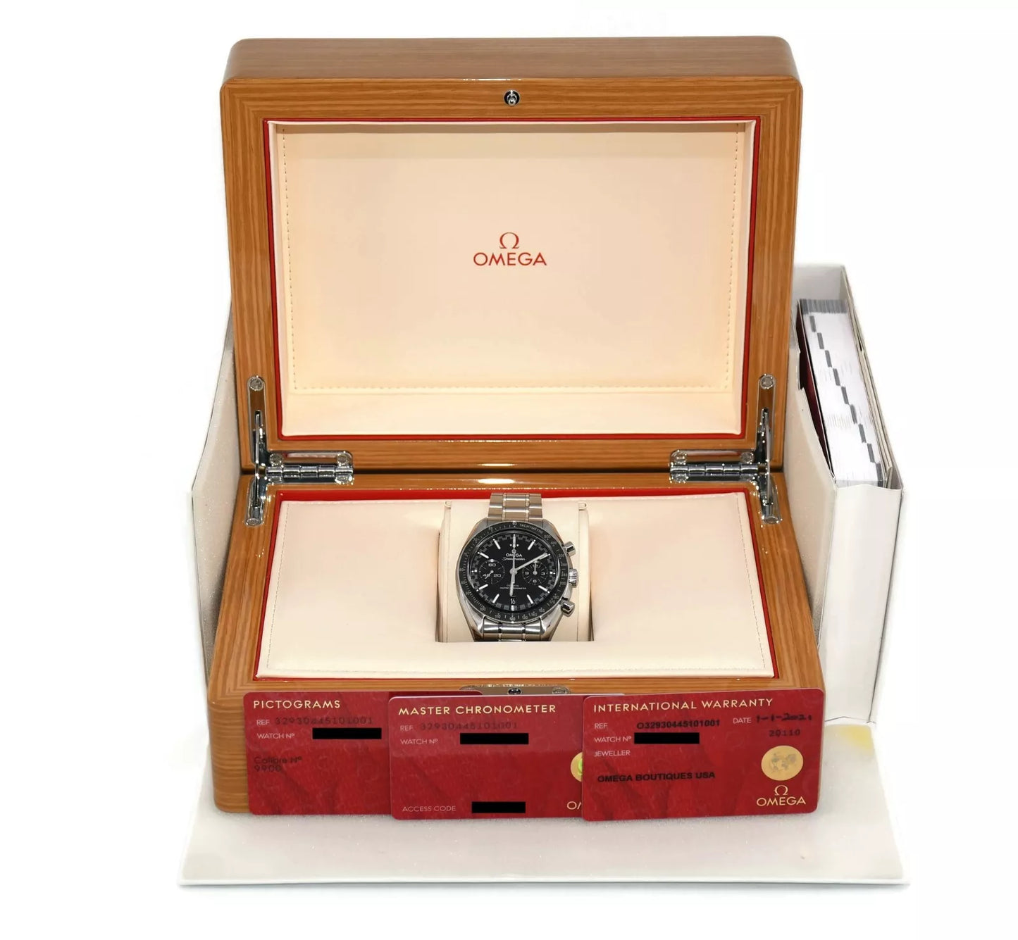 Omega Speedmaster Racing Stainless Steel Watch 329.30.44.51.01.001