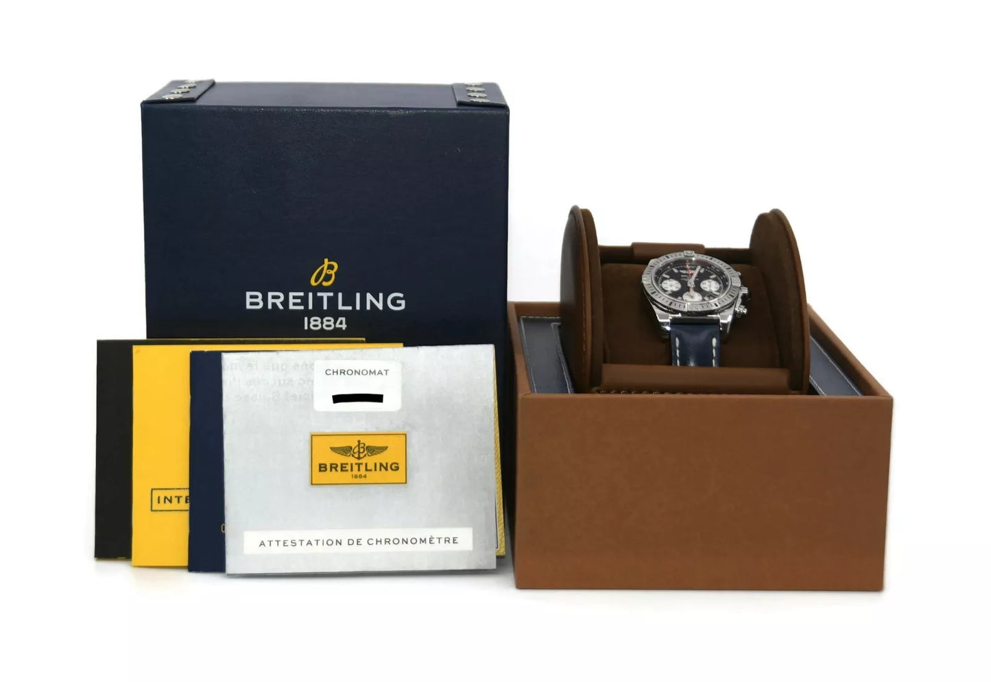 Breitling Chronomat Airborne Stainless Steel Watch AB0144