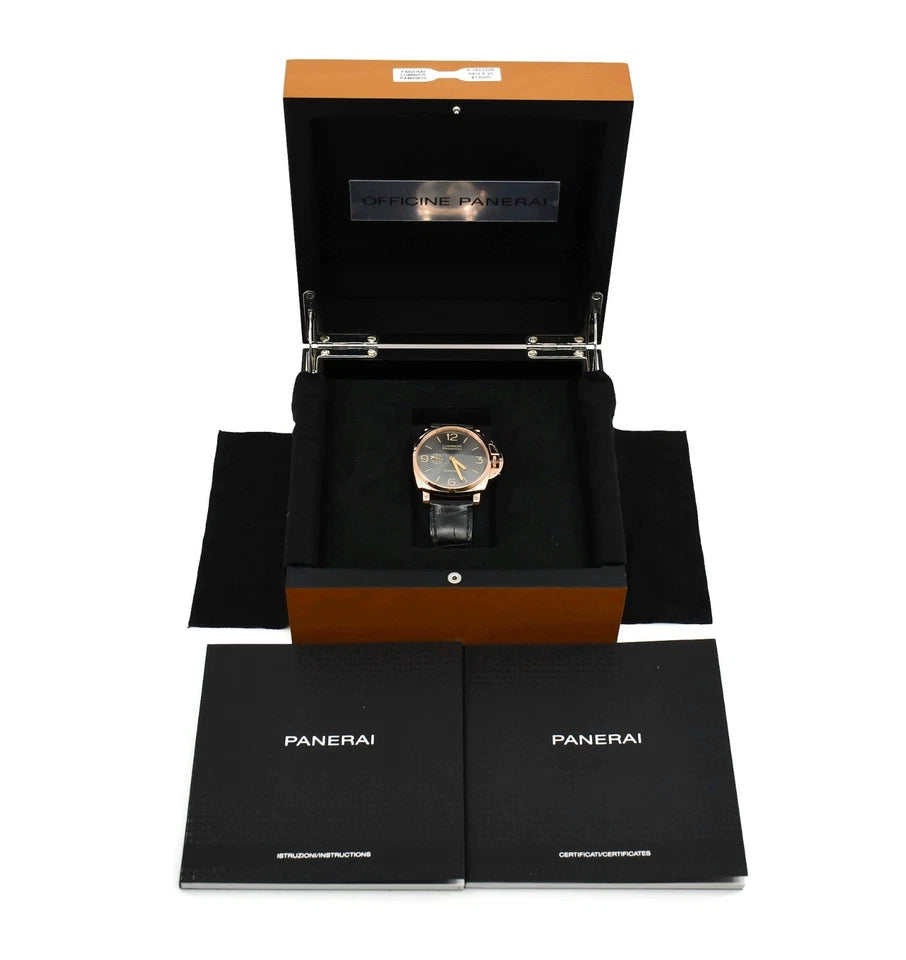 Panerai Luminor Due 3 Day 18K Rose Gold Watch PAM00675