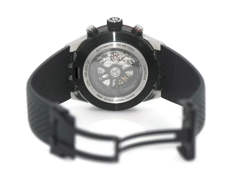 Tag Heuer Carrera Chronograph Stainless Steel Watch CAR2A1Z