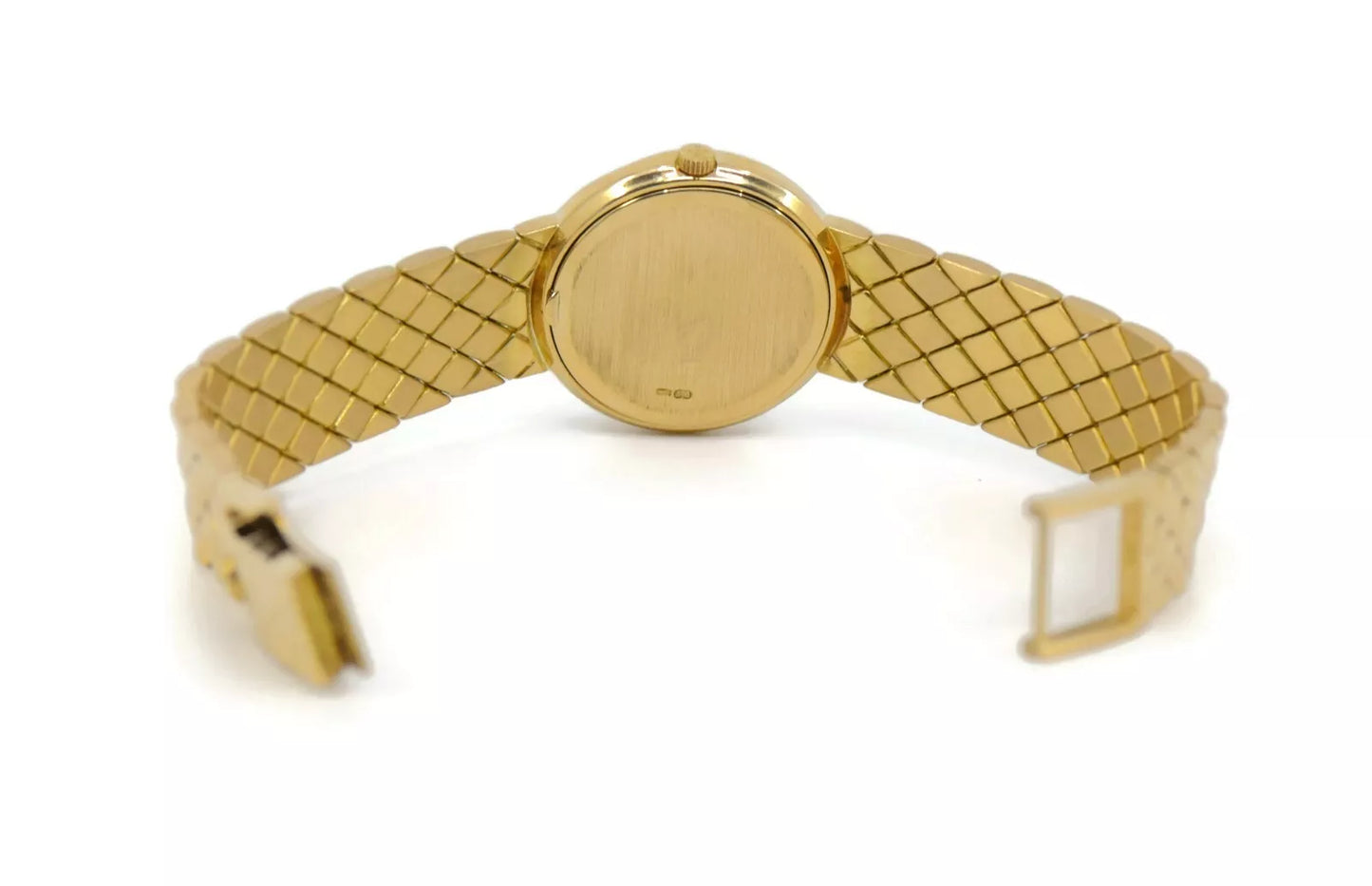 Patek Philippe Calatrava Diamond 18K Yellow Gold Watch 4820J