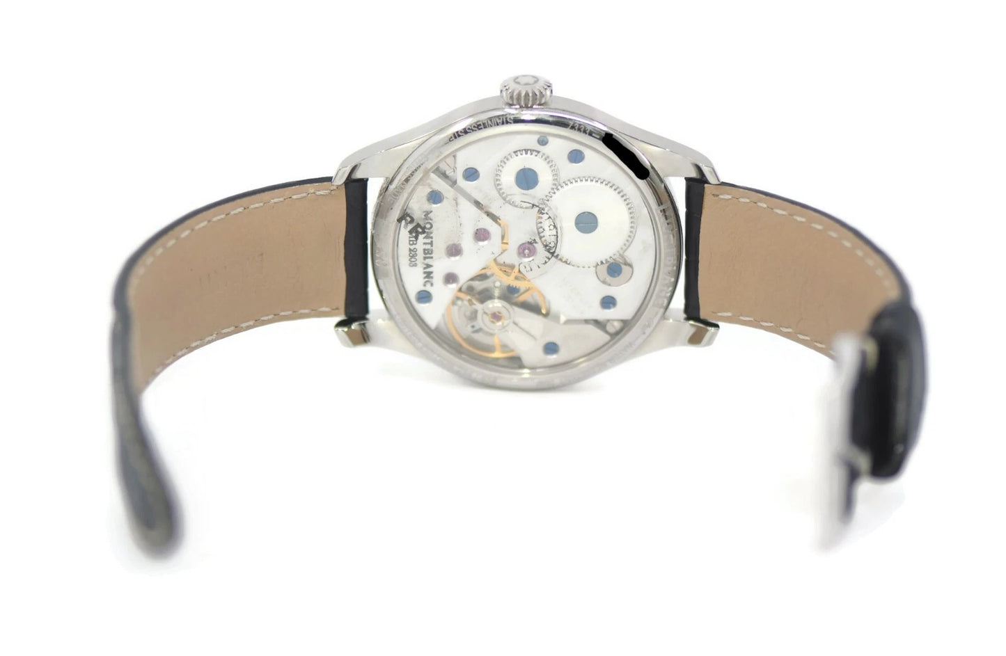 Montblanc 1858 Small Seconds Stainless Steel Watch 113860