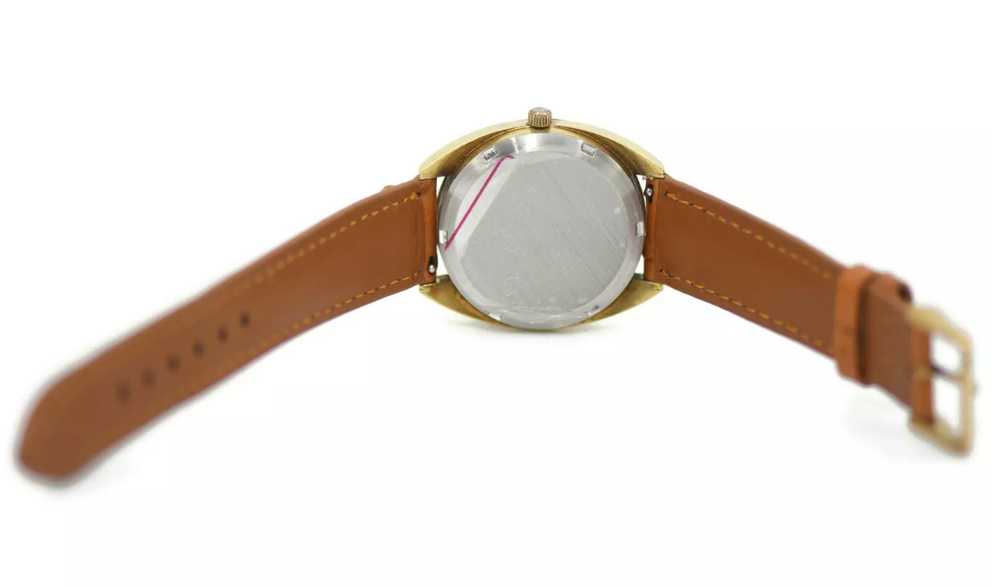 Omega Electronic Two Tone Stainless Steel Watch 198.0045