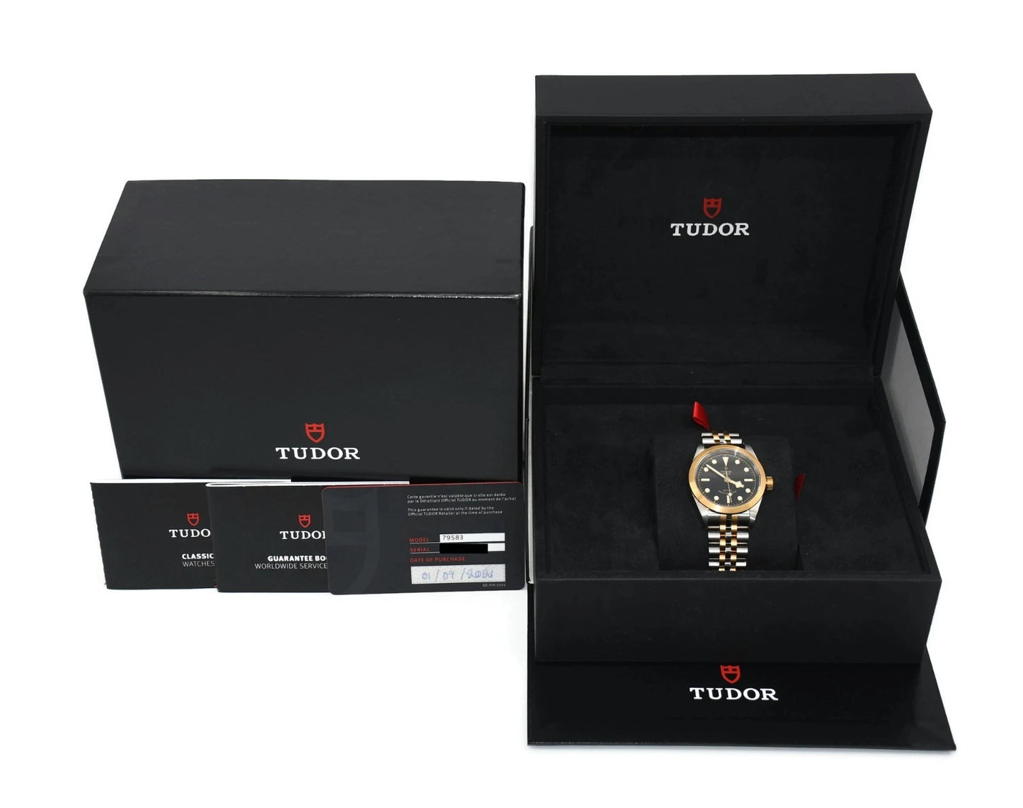 Tudor Heritage Black Bay 18K/Stainless Steel Watch 79583