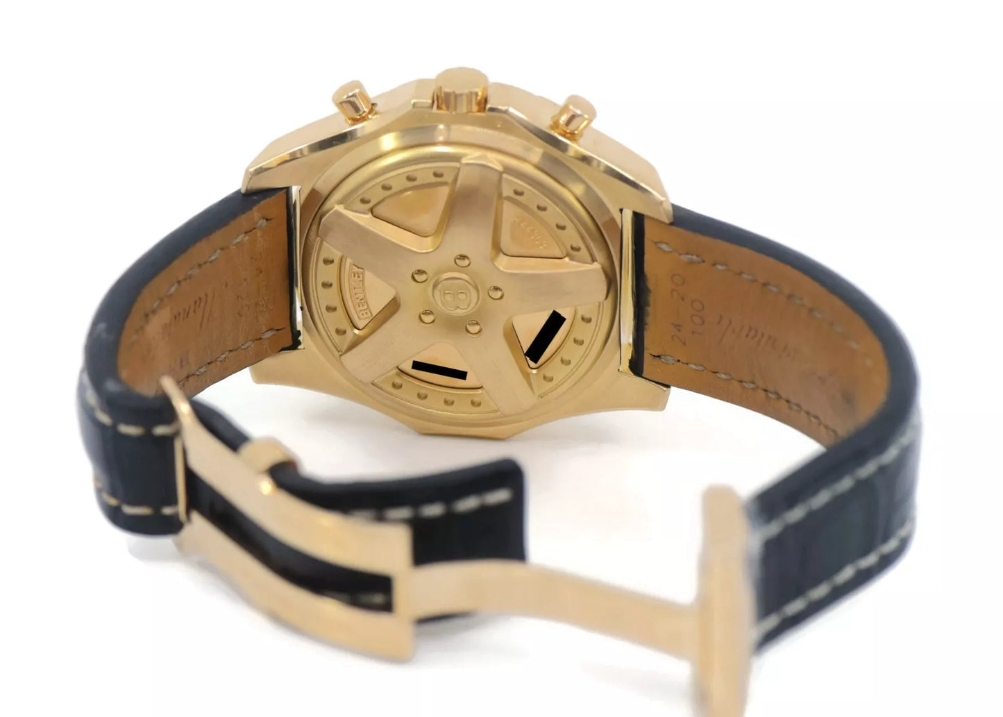 Breitling Bentley 6.75 Chronograph 18K Yellow Gold Watch H44363