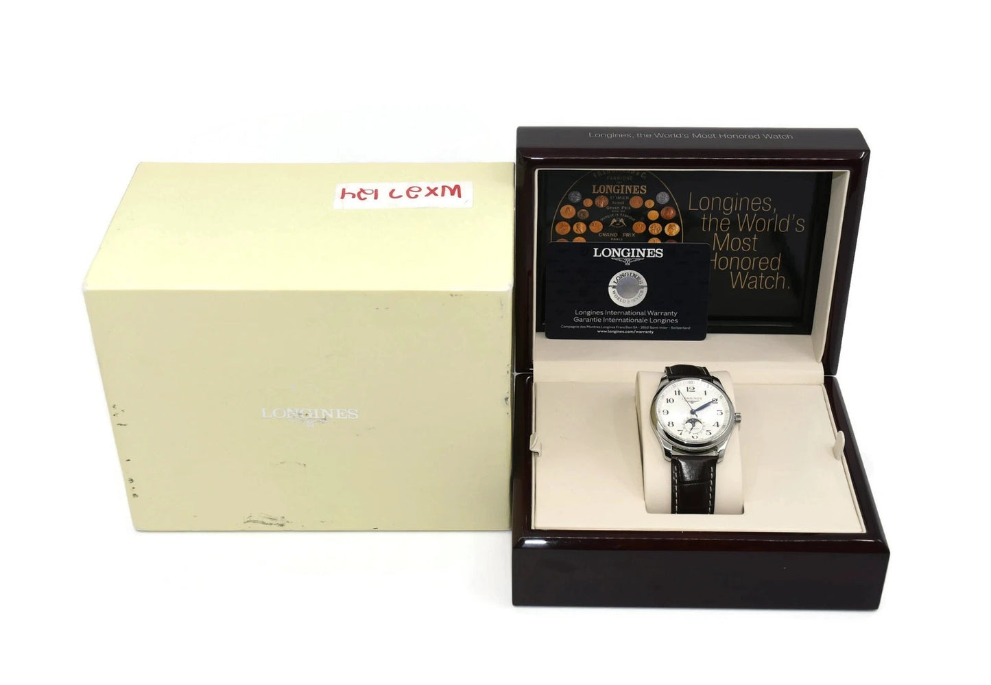Longines Master Moonphase Stainless Steel Watch L29094783