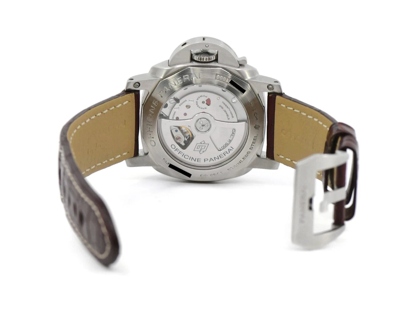Panerai Lumnor GMT 3 Days Stainless Steel Watch PAM320