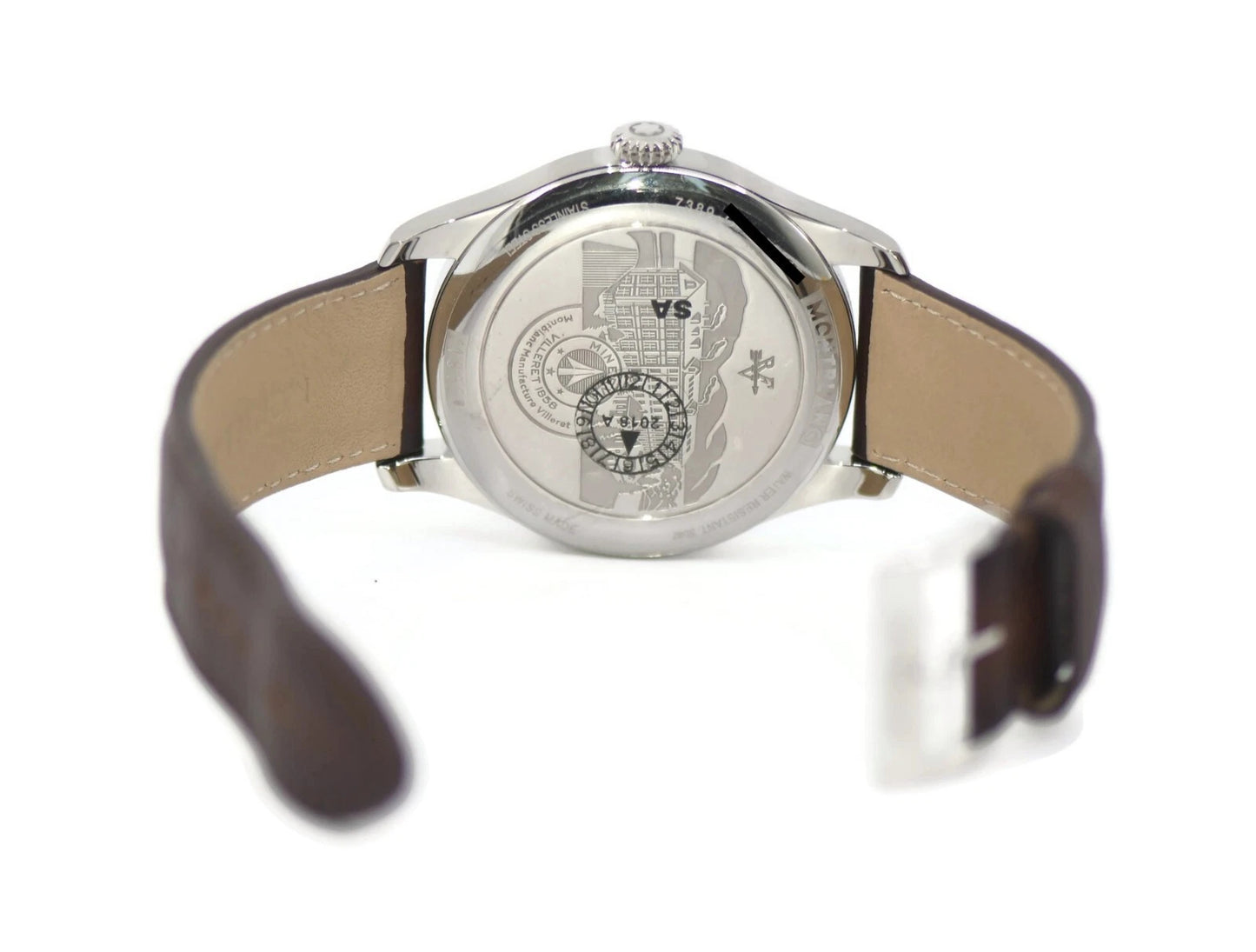 Montblanc 1858 Small Second Stainless Steel Watch 115073