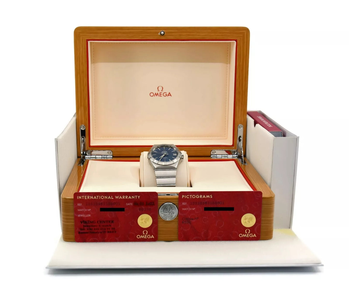 Omega Constellation Stainless Steel Watch 123.10.38.21.03.001