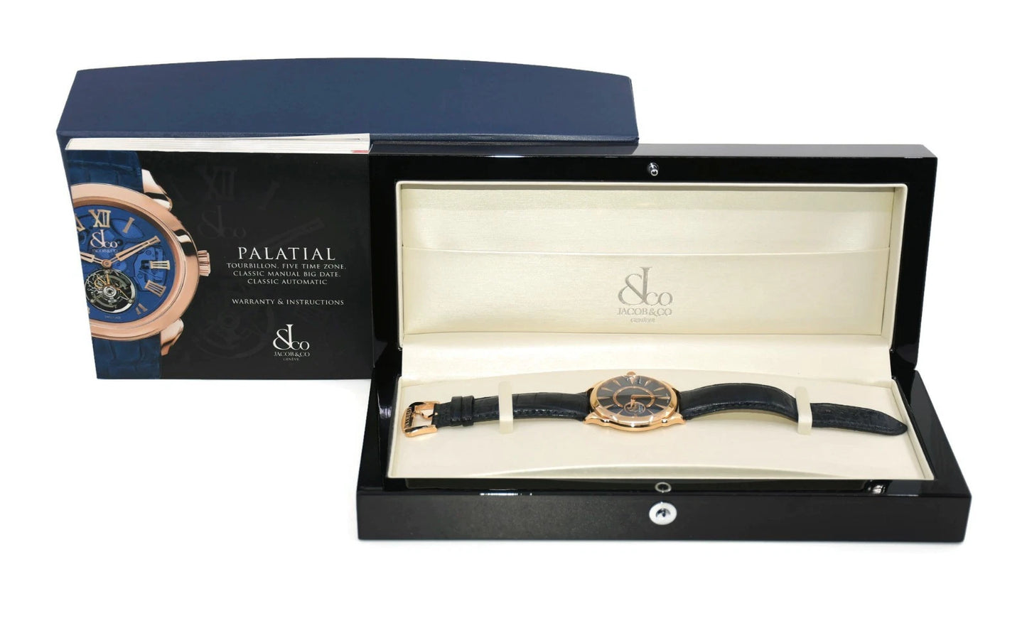 Jacob & Co Palatial 18K Rose Gold Watch PC300.40.NS.ND.ACE4A
