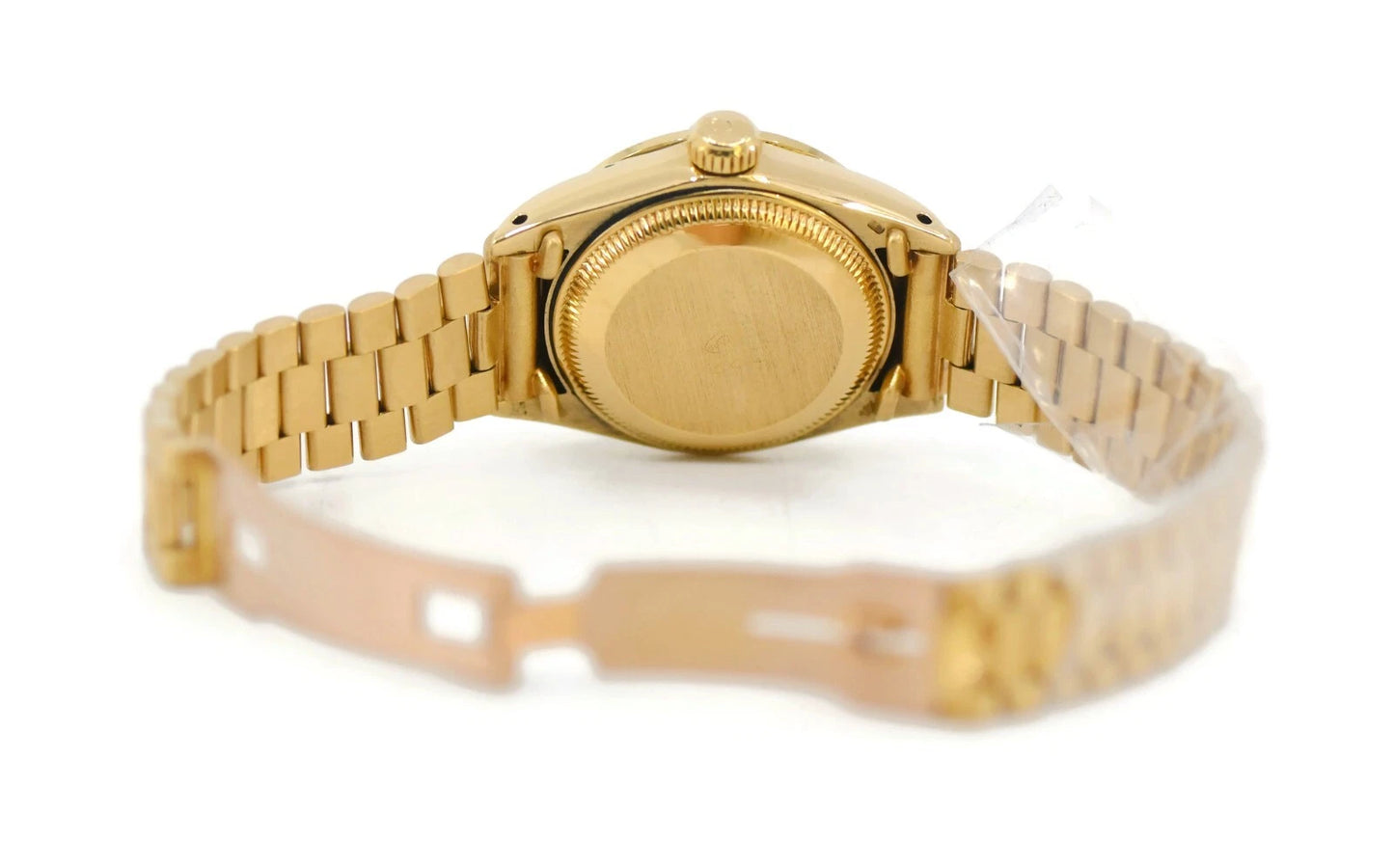 Rolex Datejust Bark Diamond 18K Yellow Gold Watch 6927