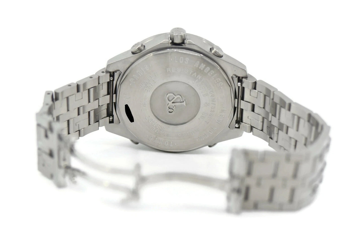 Jacob & Co 5 Timezone Stainless Steel Watch