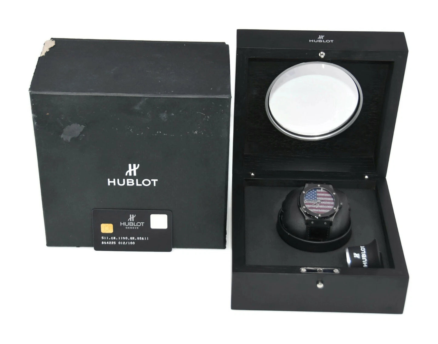 Hublot Classic Fusion Liberty Bang Ceramic Watch 511.CM.1190.GR.USA11