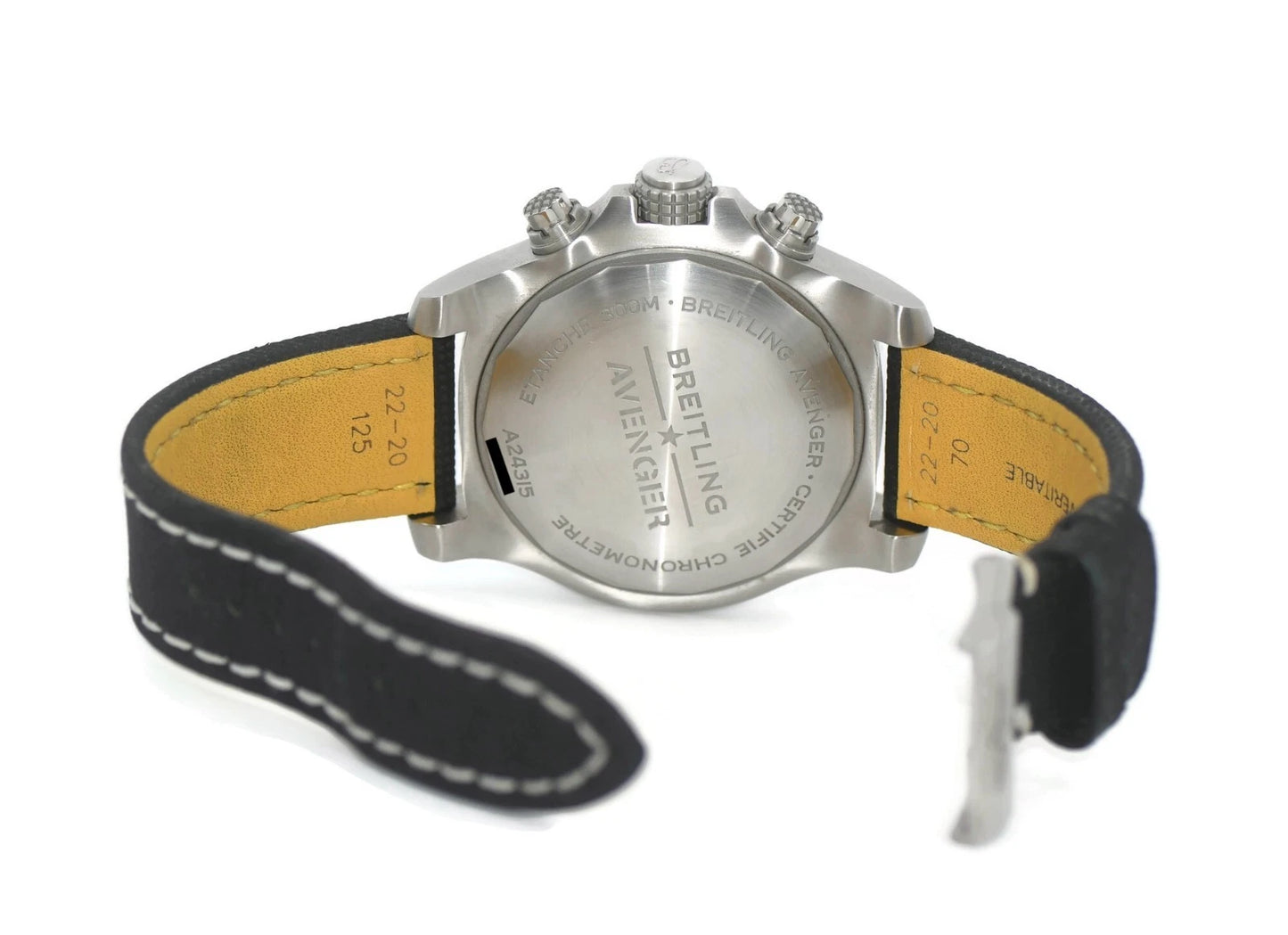 Breitling Avenger GMT Chronograph Stainless Steel Watch A24315