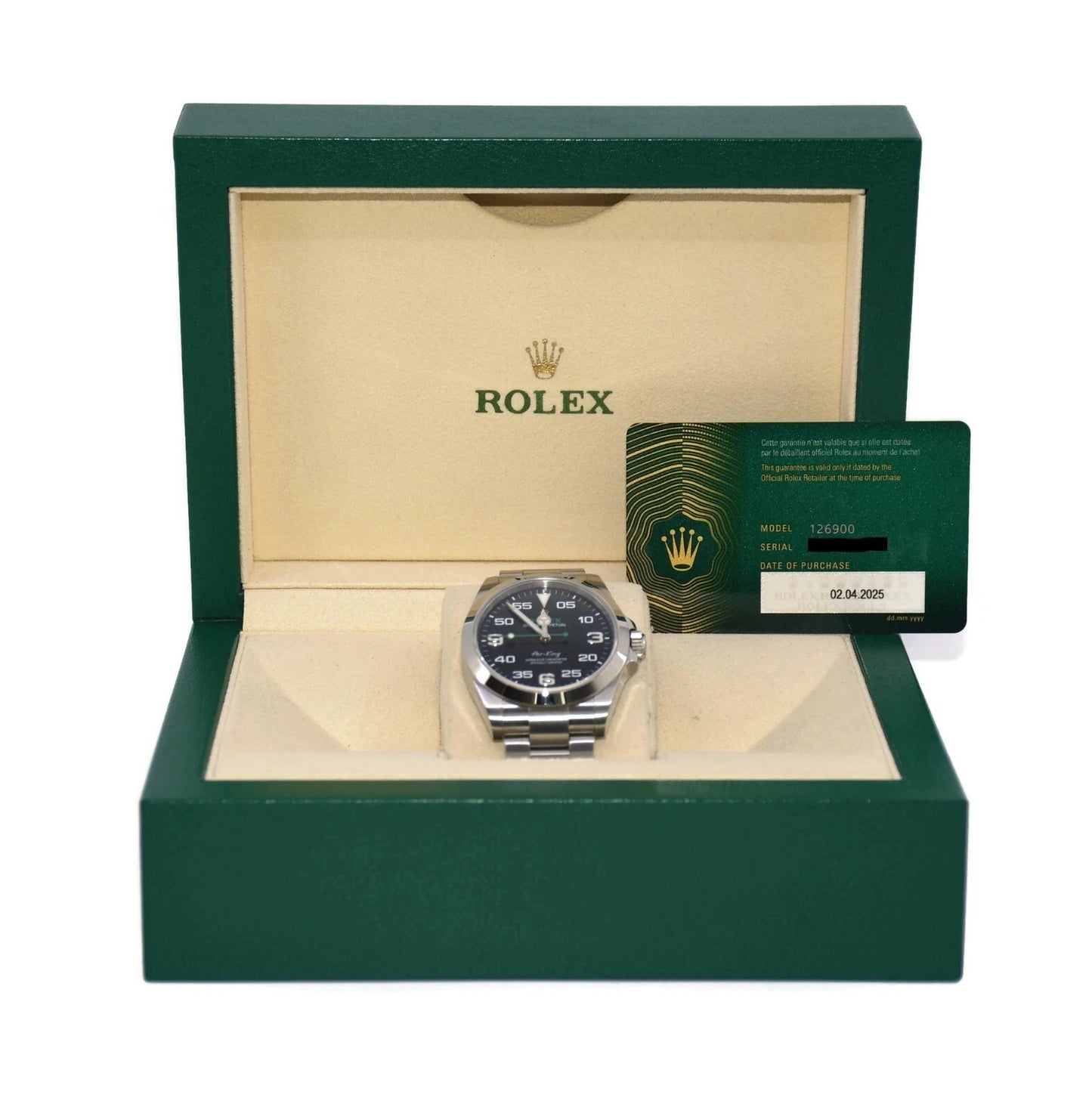 Rolex Airking Stainless Steel Watch 126900
