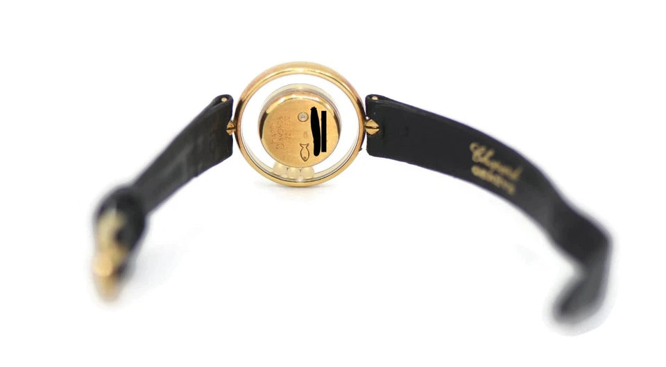 Chopard Happy Diamonds 18K Yellow Gold Watch 20/4802