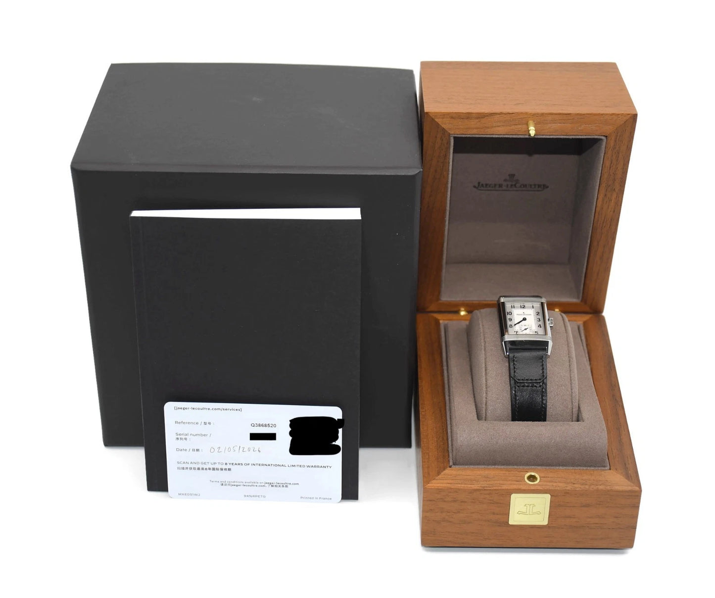 Jaeger LeCoultre Reverso Monoface Stainless Steel Watch Q3868520