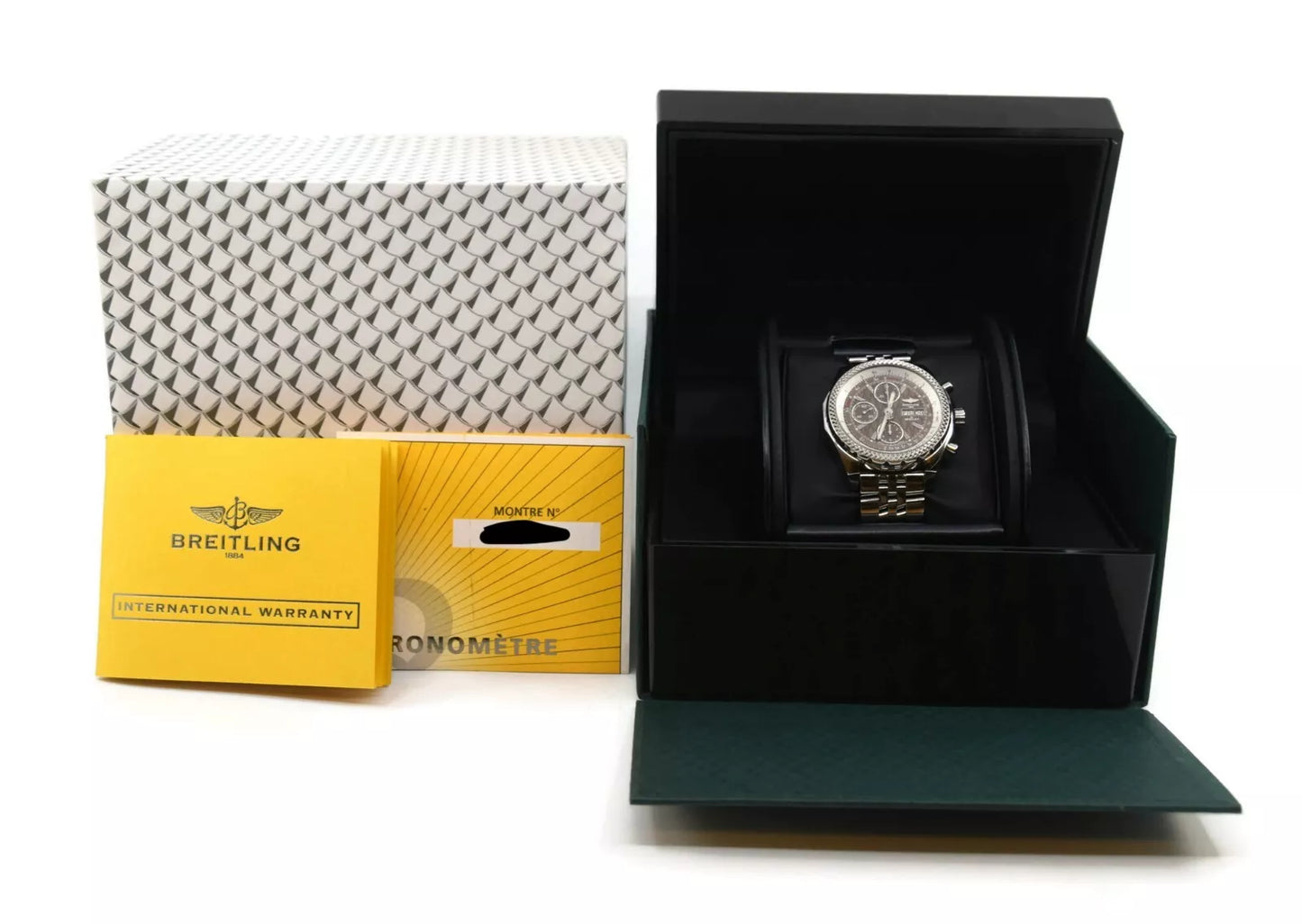 Breitling Bentley GT Stainless Steel Watch A13362