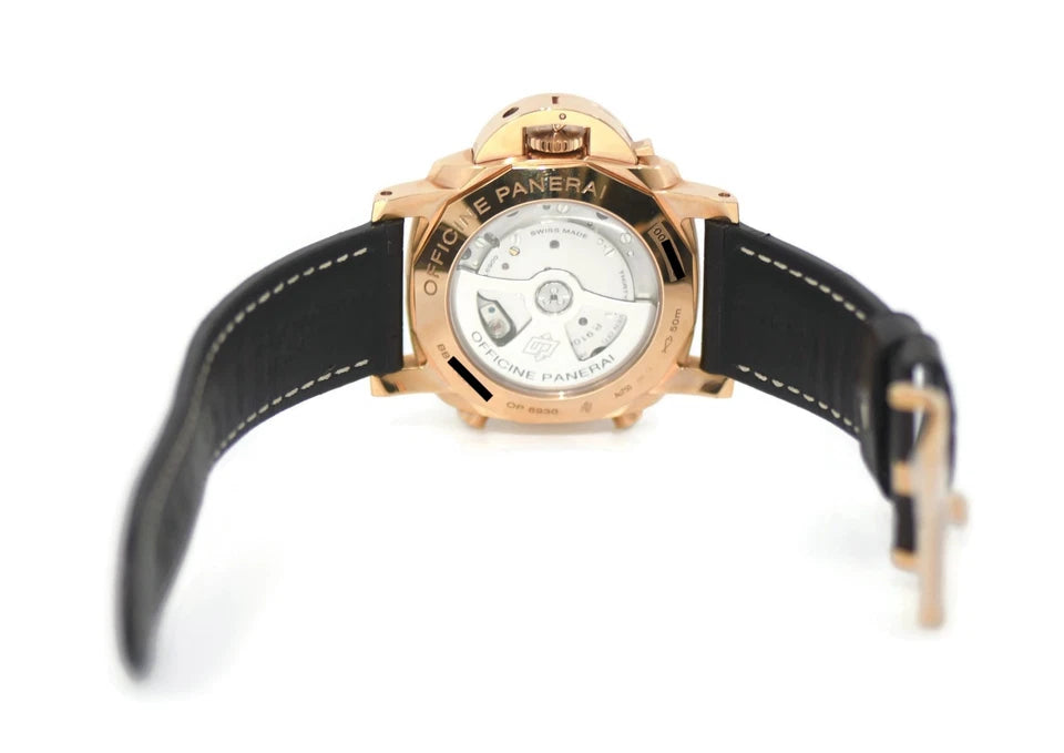 Panerai Luminor Flyback 18K Rose Gold Watch PAM00525