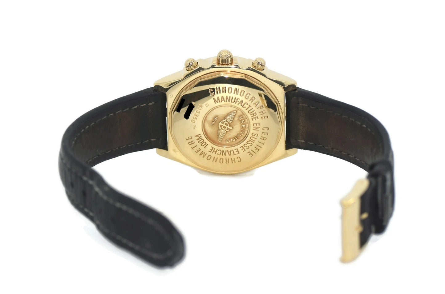 Breitling Chronomat 18K Yellow Gold Watch K13350