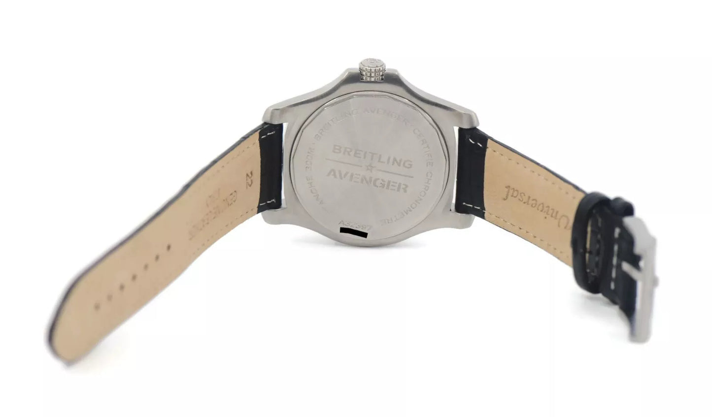 Breitling Avenger GMT Stainless Steel Watch A32397