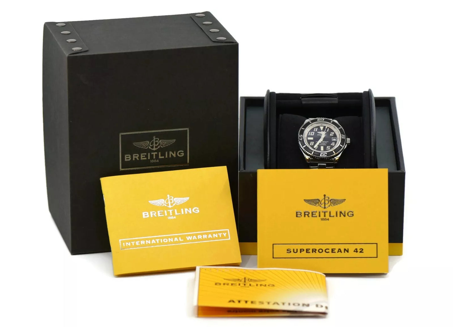 Breitling Superocean 42 Stainless Steel Watch A17364