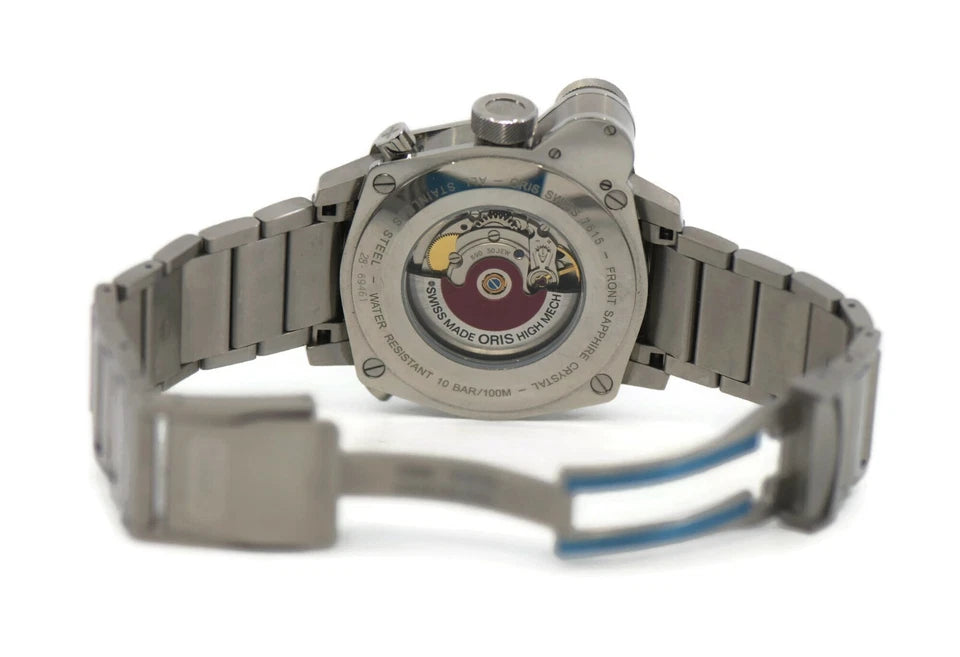 Oris BC4 Flight Timer Stainless Steel Watch 69076154154