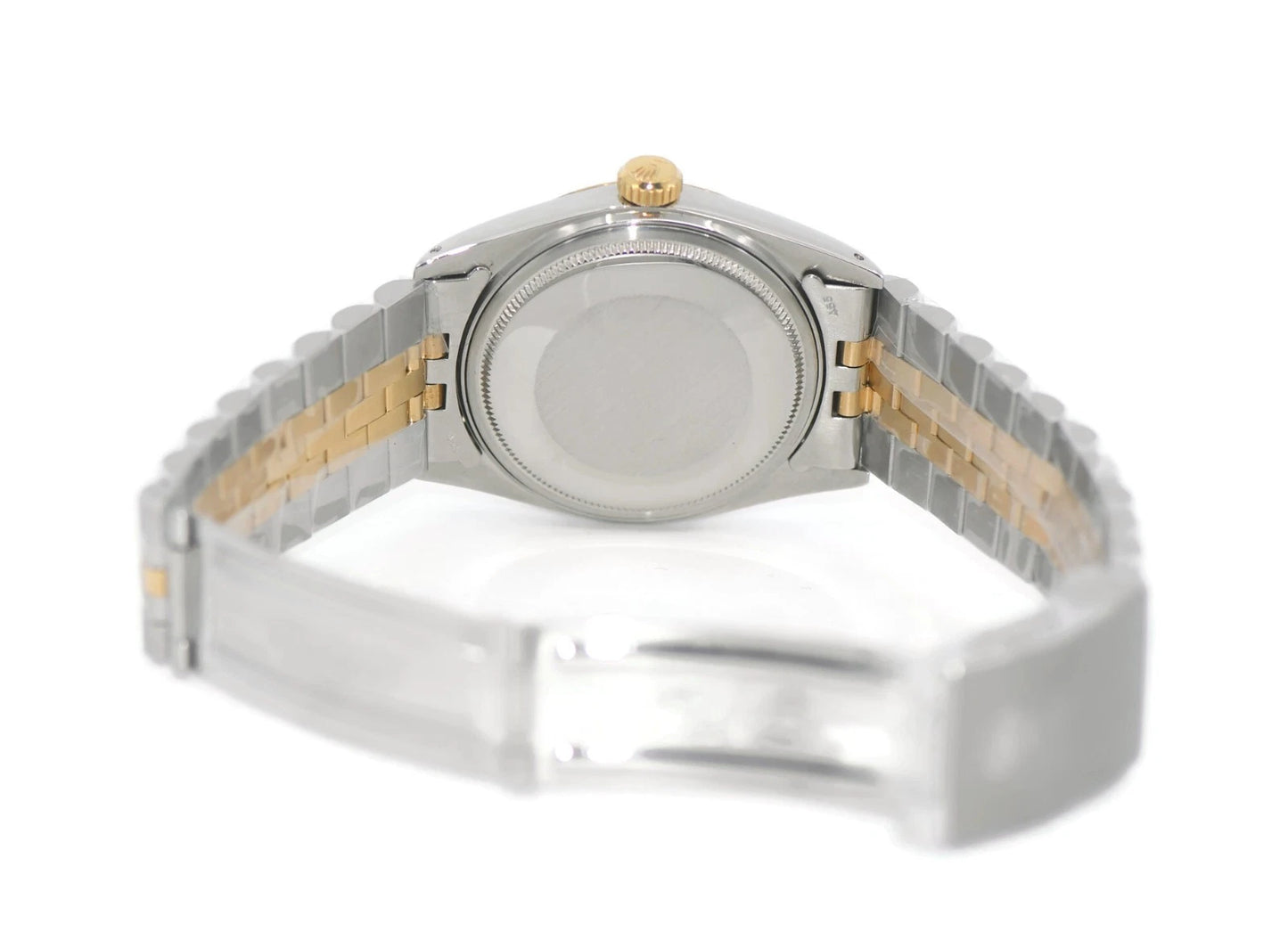 Rolex Datejust Buckley 18K/Stainless Steel Watch 16013