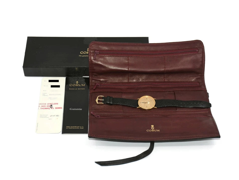 Corum 1861 $20 Coin 18K Yellow Gold Watch