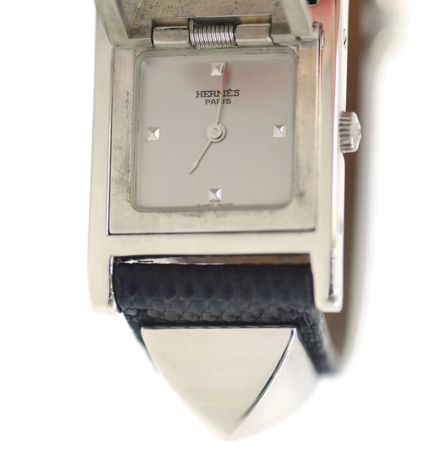 Hermes Medor Sterling Silver Watch ME1.250