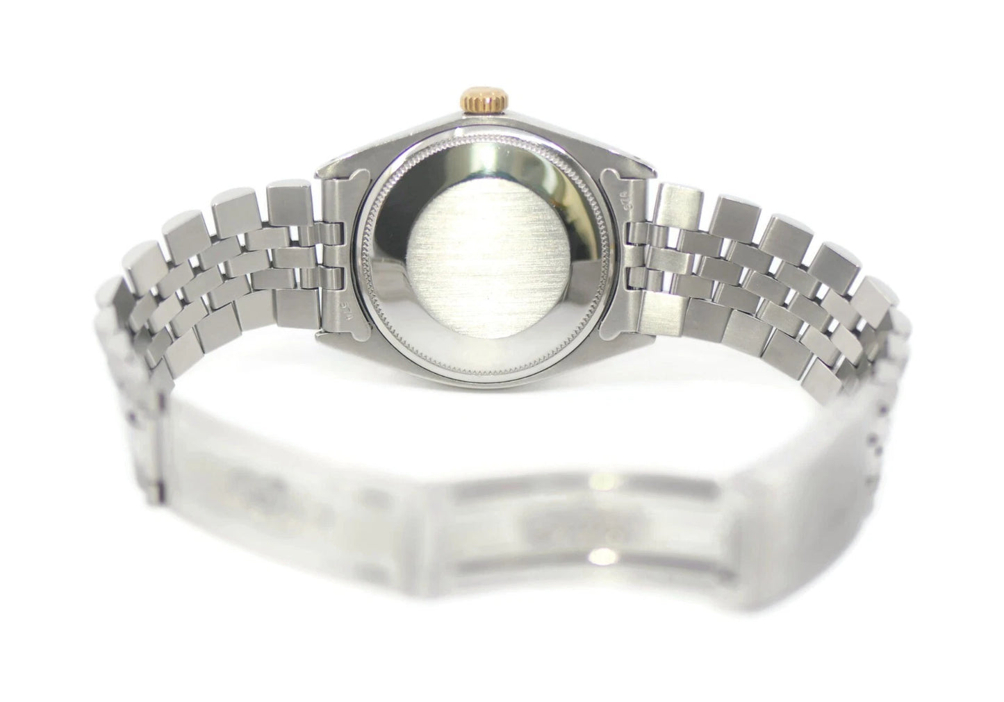 Rolex Oyster Perpetual Date Two Tone Stainless Steel Watch 1505