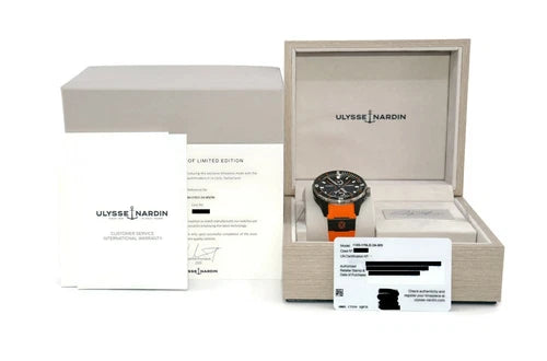 Ulysse Nardin Diver Wempe NET Stainless Steel Watch 1183-170LE-2A-WS