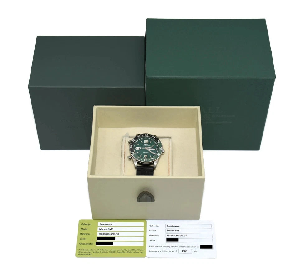 Ball Marine GMT Titanium Watch DG3030B