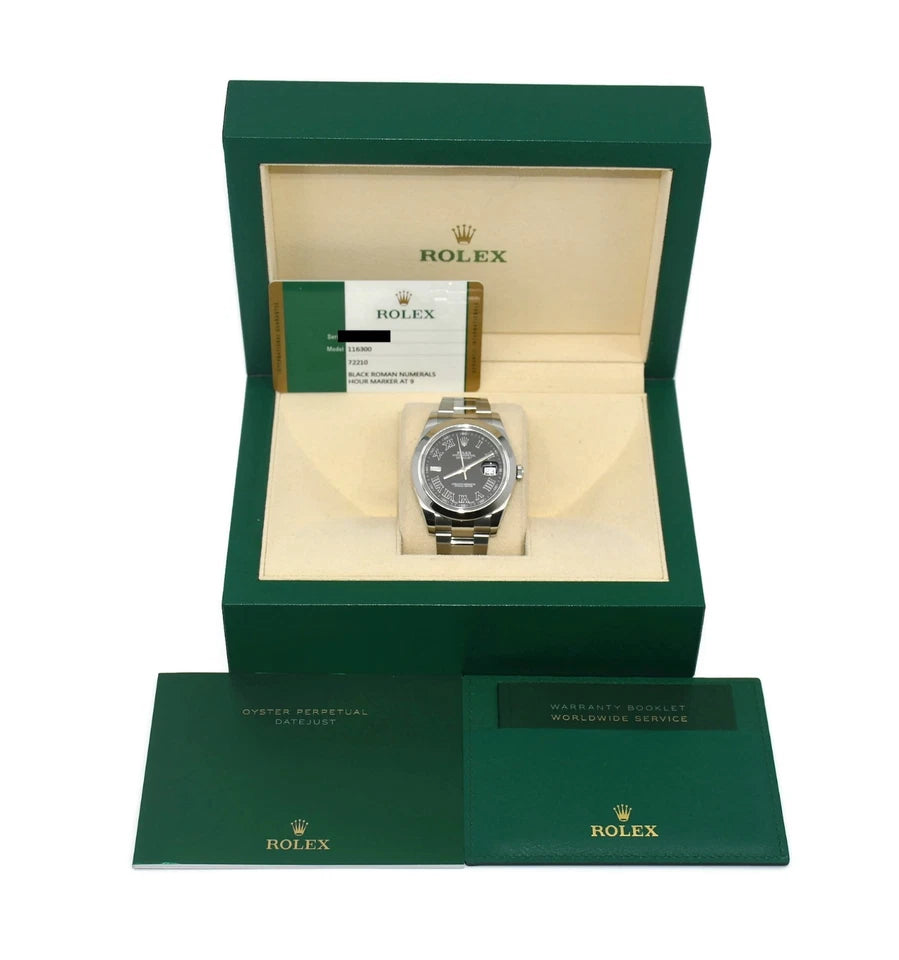 Rolex Datejust II Stainless Steel Watch 116300