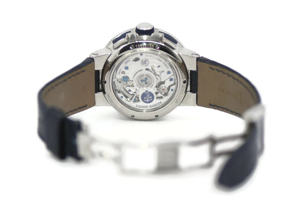 Ulysse Nardin Marine Chronograph Stainless Steel Watch 1533-150
