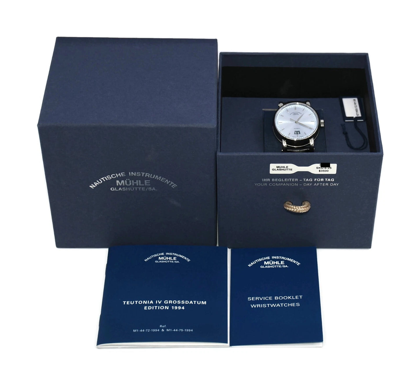 Muhle Glashutte Edition 1994 Stainless Steel Watch M1-44-72-1994